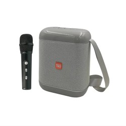COLUNA PORTÁTIL WIRELESS TG-523K AUX/USB/CARTÃO DE MEMÓRIA PRATA COLUNA PORTÁTIL WIRELESS TG-523K AUX/USB/CARTÃO DE MEMÓRIA PRATA